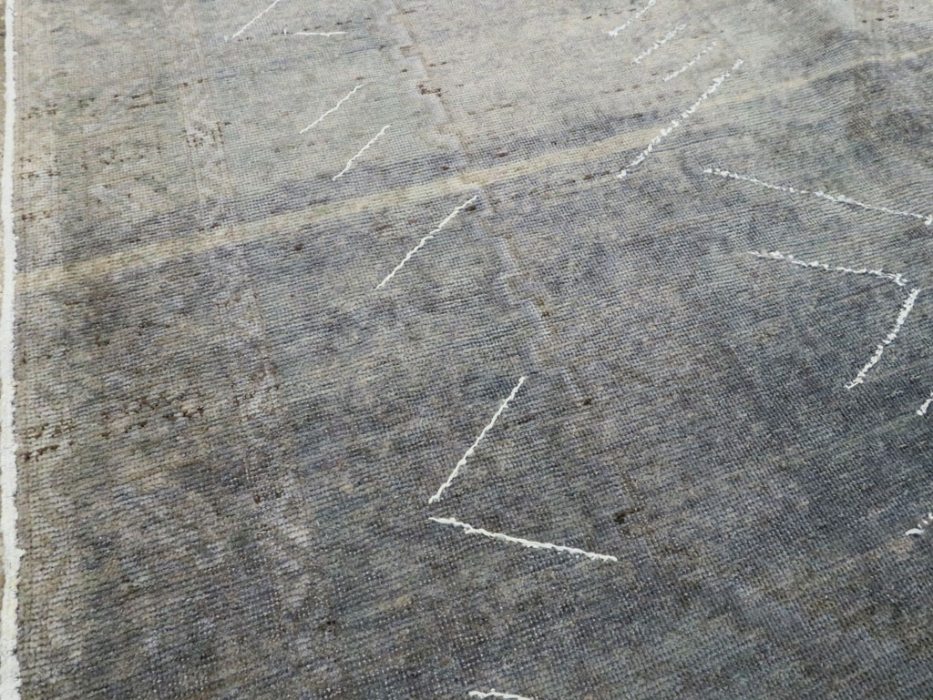 Vintage Persian Afshar Rug, No.28859 - Staging