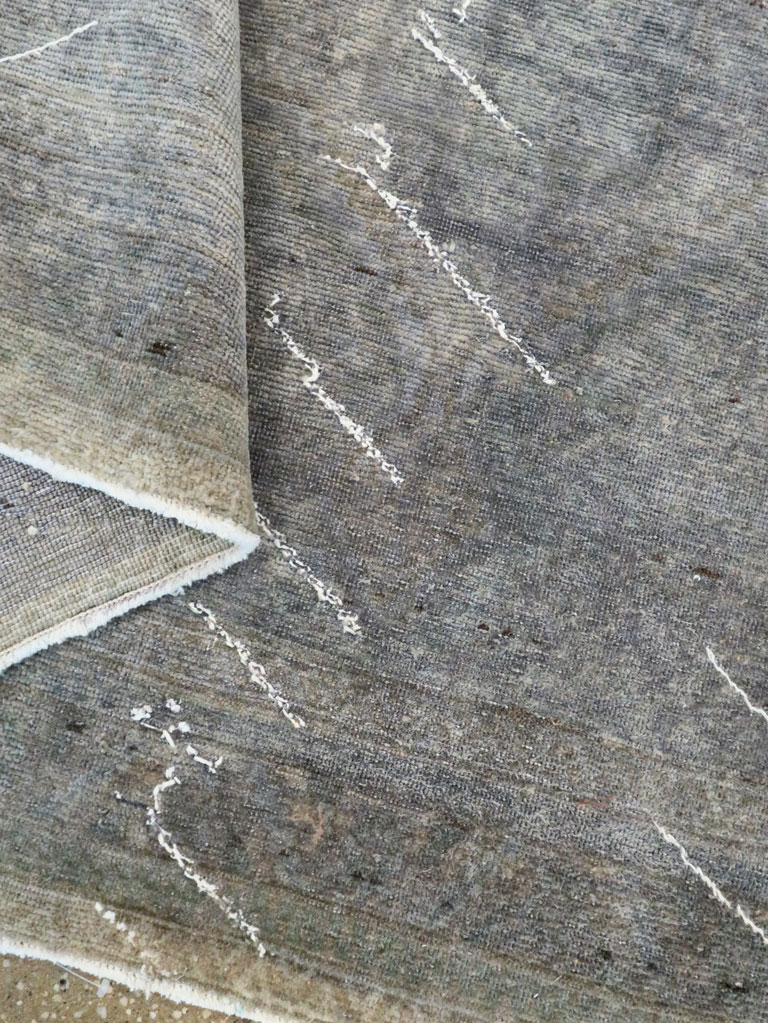 Vintage Persian Afshar Rug, No.28859 - Staging