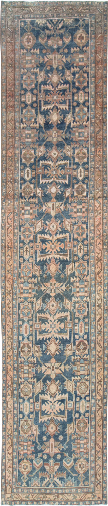 Antique Persian Malayer Runner, No.28861 - Staging
