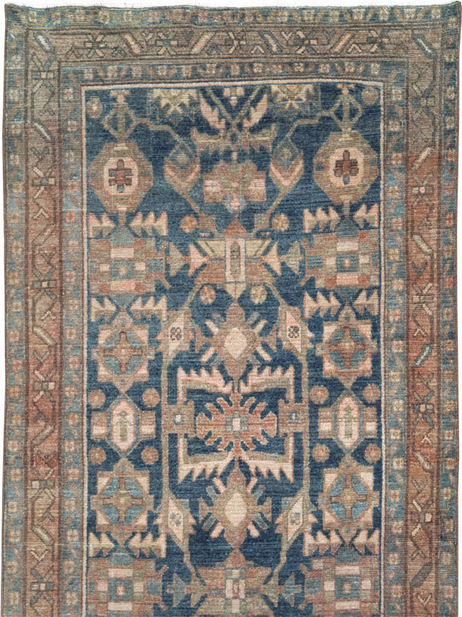 Antique Persian Malayer Runner, No.28861 - Staging