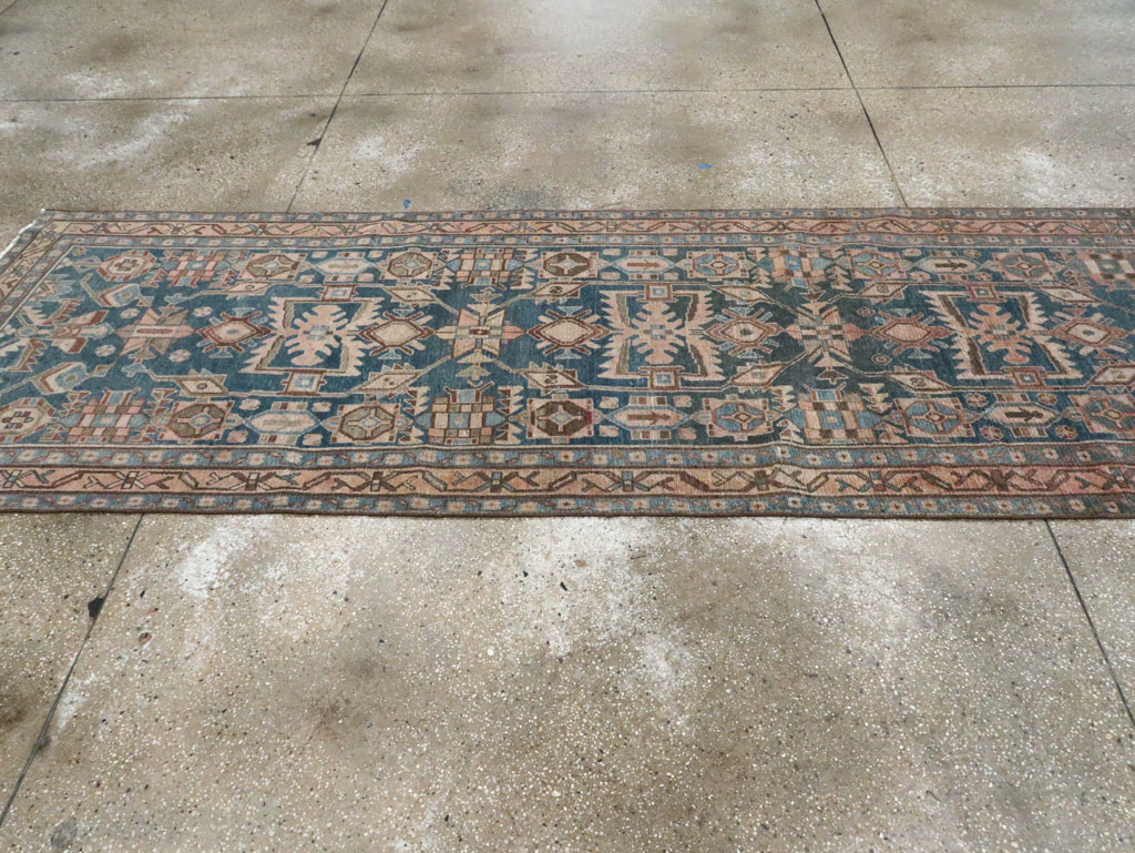 Antique Persian Malayer Runner, No.28861 - Staging