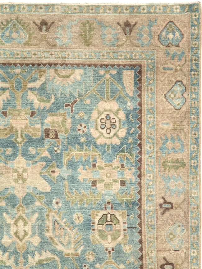 Vintage Persian Malayer Rug, No.28864 - Staging