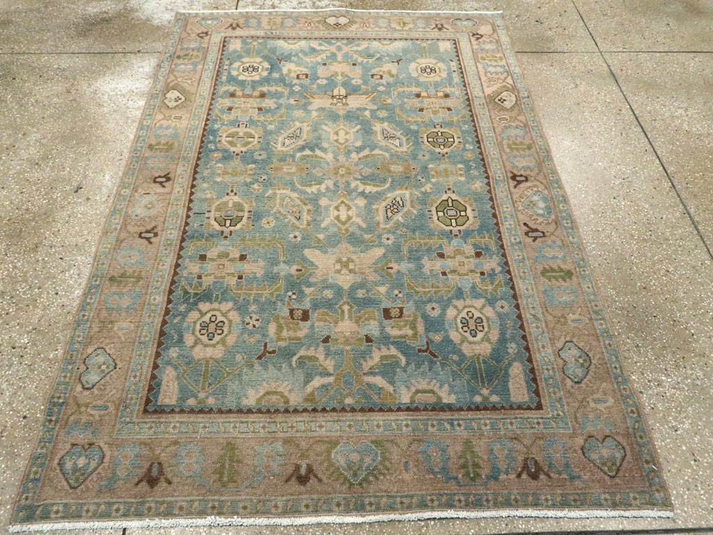 Vintage Persian Malayer Rug, No.28864 - Staging
