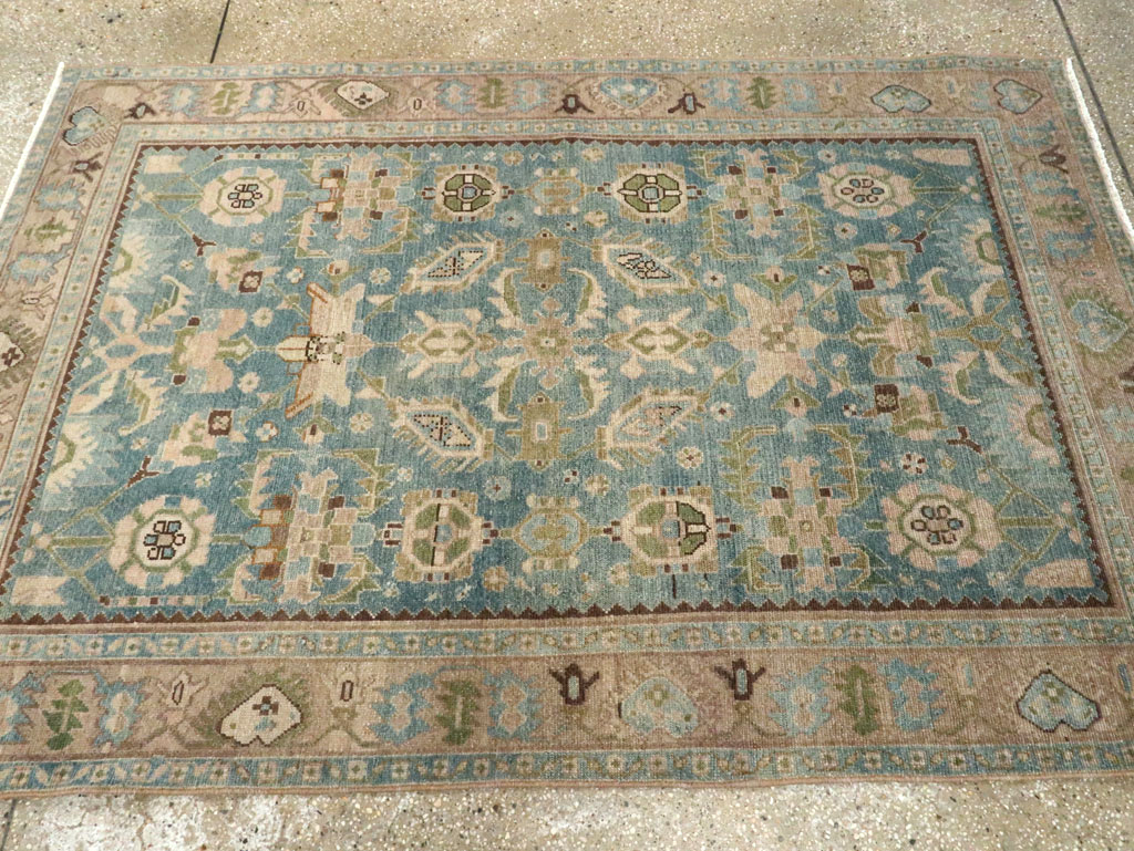 Vintage Persian Malayer Rug, No.28864 - Staging