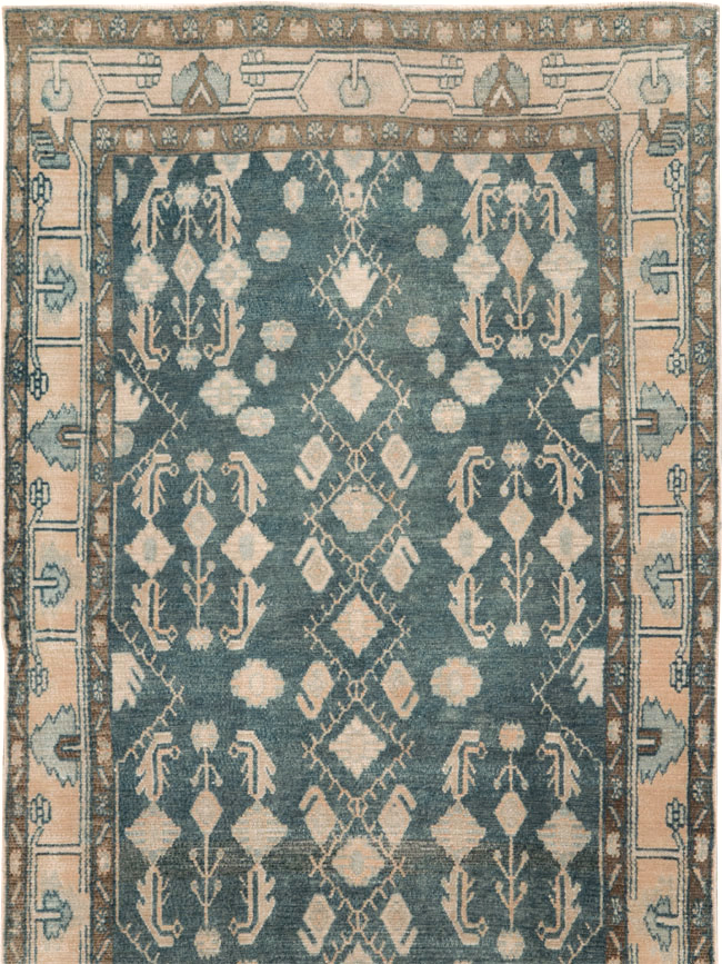 Vintage Persian Malayer Rug, No.28868 - Staging