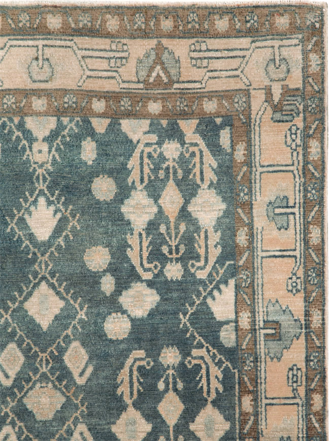 Vintage Persian Malayer Rug, No.28868 - Staging