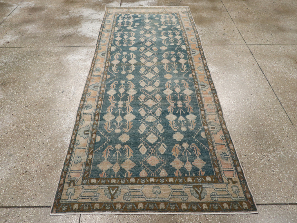 Vintage Persian Malayer Rug, No.28868 - Staging