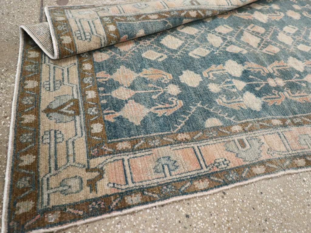 Vintage Persian Malayer Rug, No.28868 - Staging