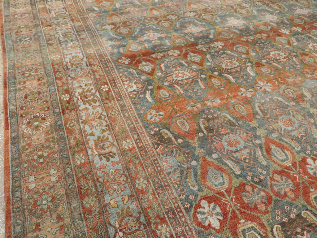 Antique Persian Bidjar Carpet, No.28870 - Staging