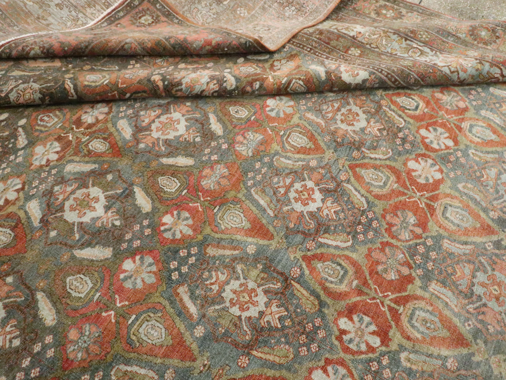 Antique Persian Bidjar Carpet, No.28870 - Staging