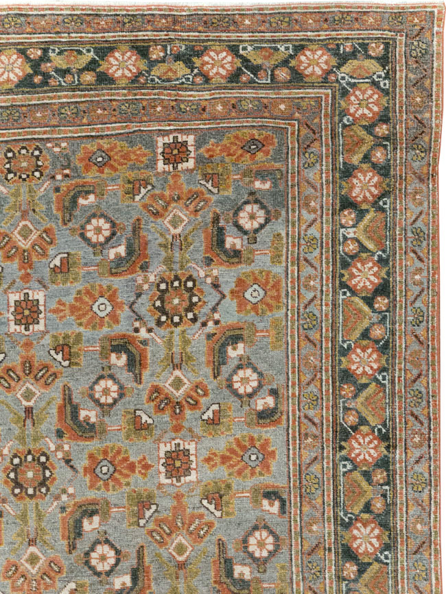 Antique Persian Malayer Small Room Size Carpet, No.28871 - Staging