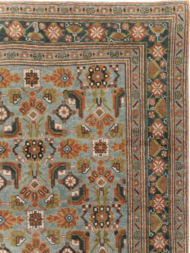 Antique Persian Malayer Small Room Size Carpet, No.28871 - Staging