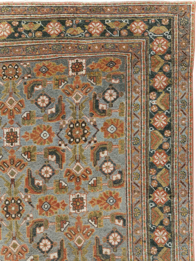 Antique Persian Malayer Small Room Size Carpet, No.28871 - Staging