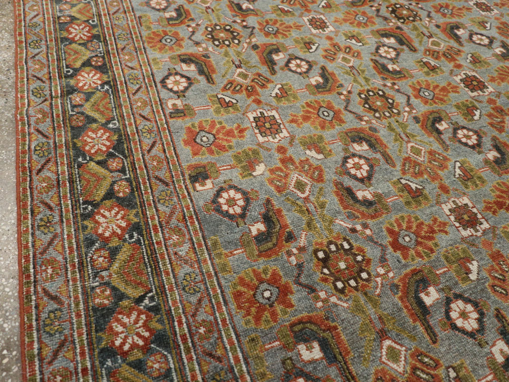 Antique Persian Malayer Small Room Size Carpet, No.28871 - Staging