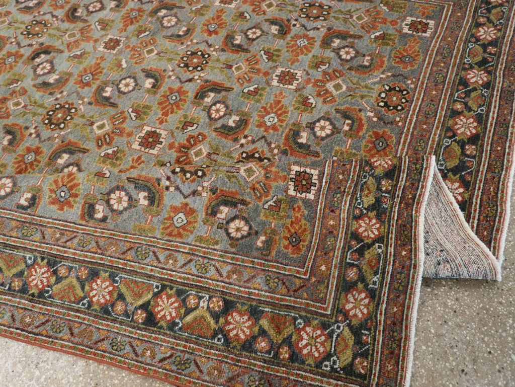 Antique Persian Malayer Small Room Size Carpet, No.28871 - Staging
