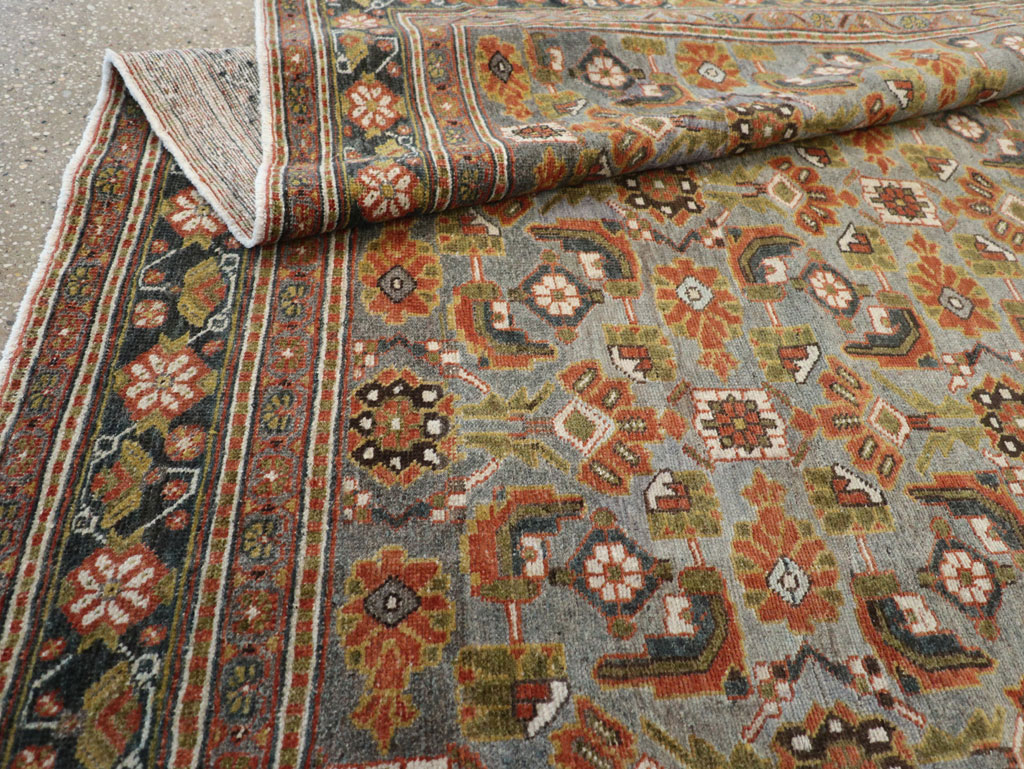 Antique Persian Malayer Small Room Size Carpet, No.28871 - Staging