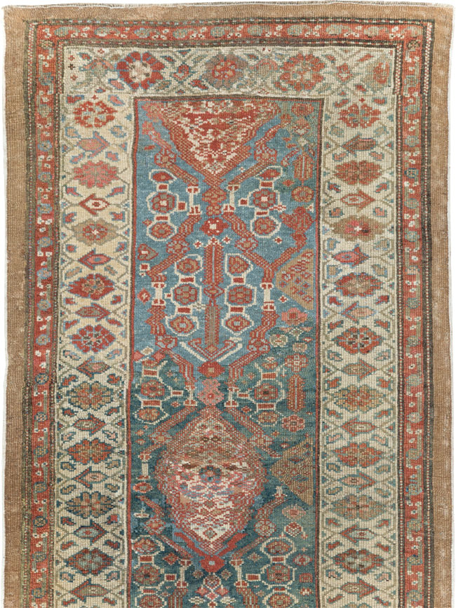 Antique Persian Serab Long Runner, No.28878 - Staging