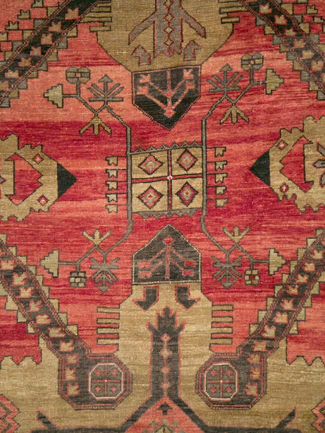 Vintage Turkish Anatolian Accent Rug, No.28886 - Staging