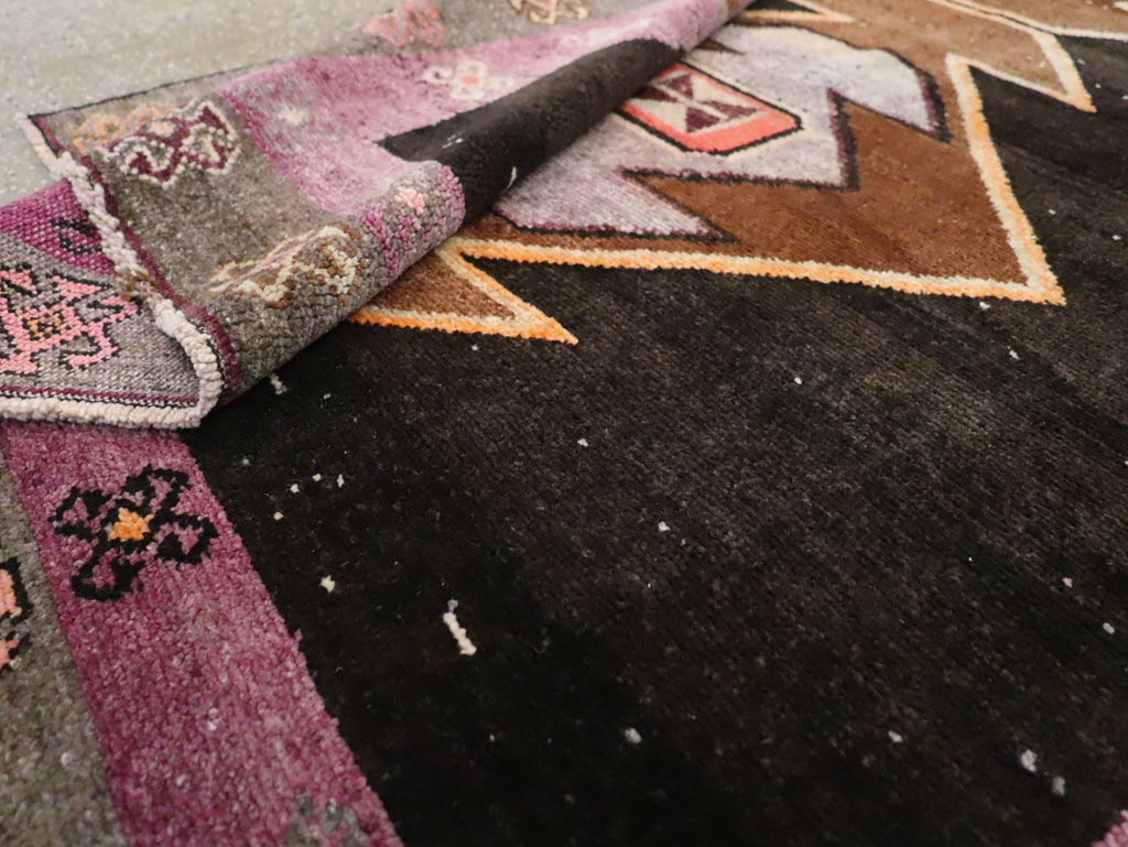 Vintage Turkish Anatolian Gallery Carpet, No.28907 - Staging