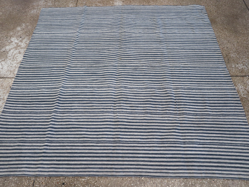 Vintage Persian Flatweave, No.28920 - Staging