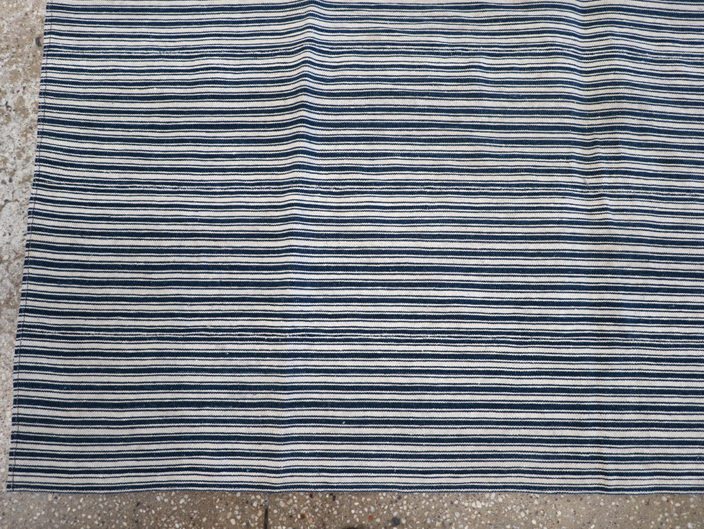 Vintage Persian Flatweave, No.28920 - Staging