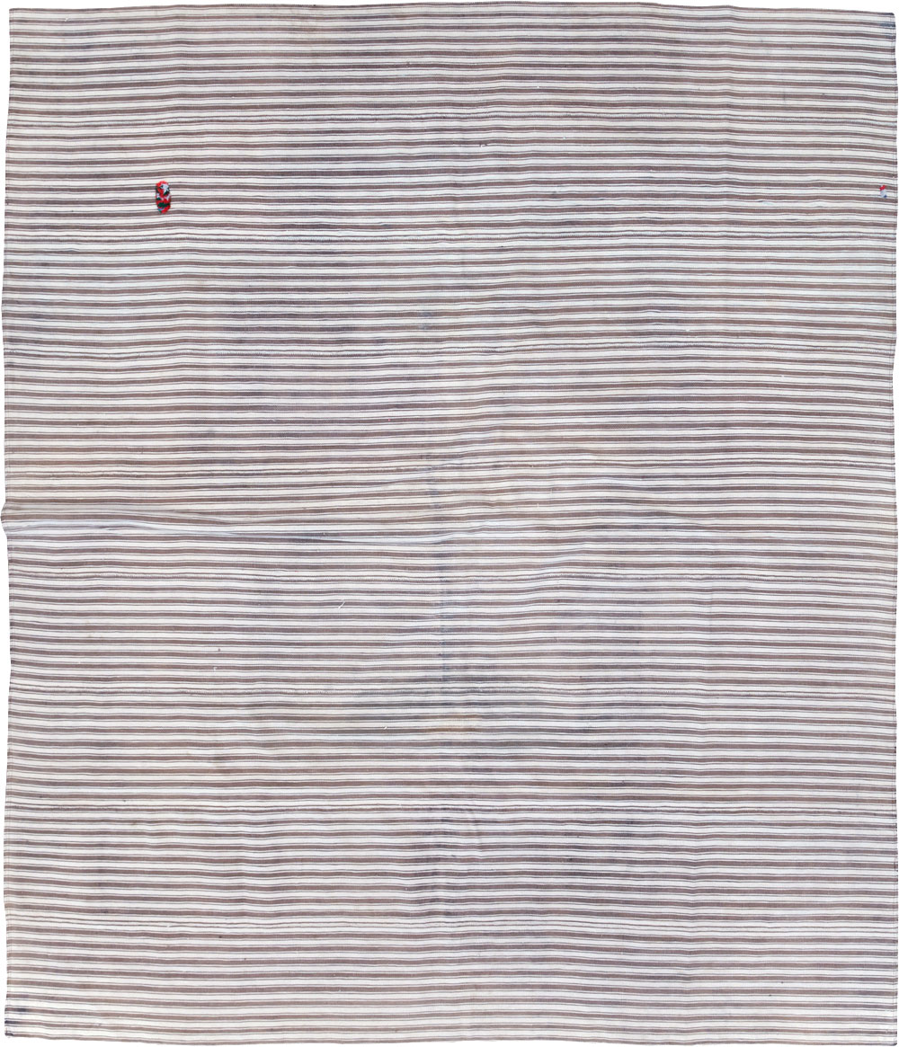 Vintage Persian Flatweave, No.28921 - Staging