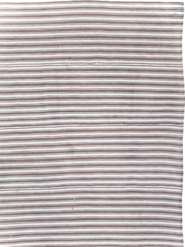 Vintage Persian Flatweave, No.28921 - Staging