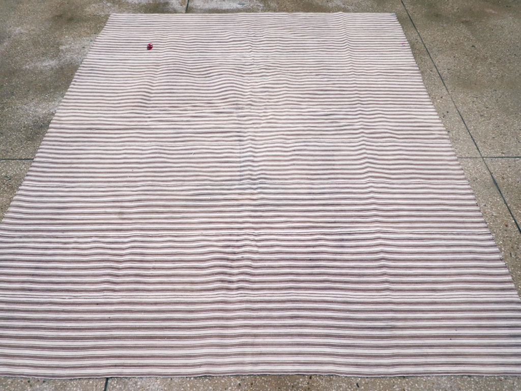 Vintage Persian Flatweave, No.28921 - Staging