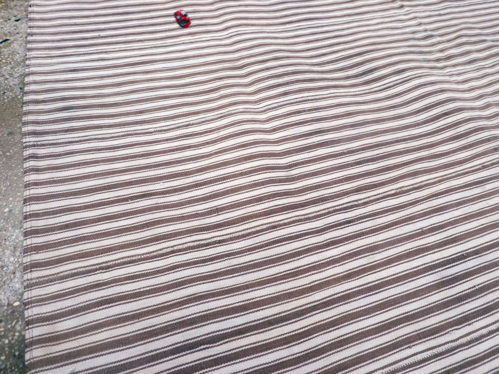 Vintage Persian Flatweave, No.28921 - Staging