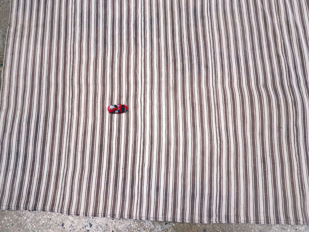 Vintage Persian Flatweave, No.28921 - Staging