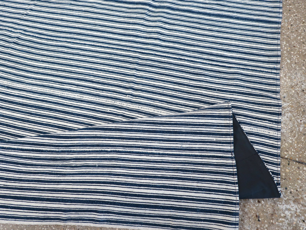 Vintage Persian Flatweave, No.28922 - Staging