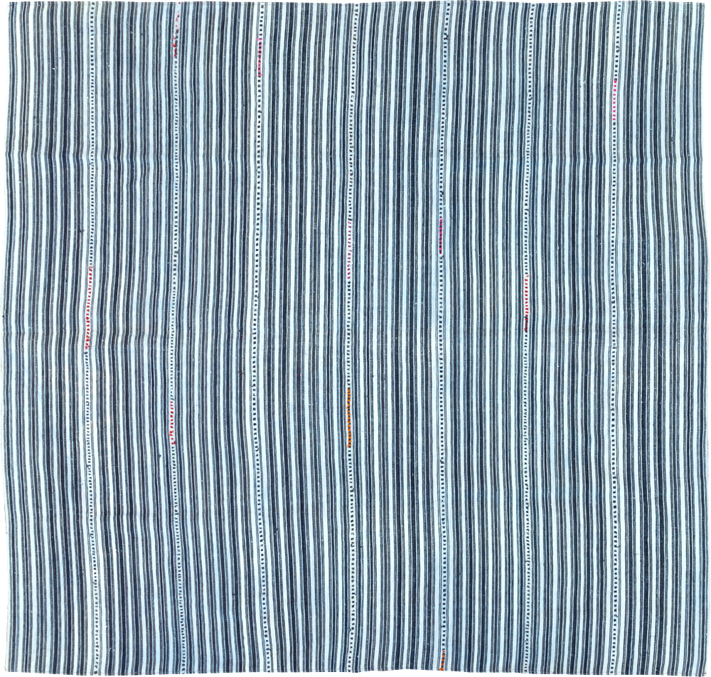 Vintage Persian Flatweave, No.28924 - Staging