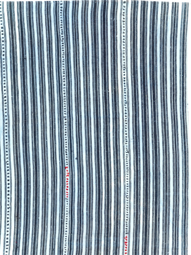 Vintage Persian Flatweave, No.28924 - Staging