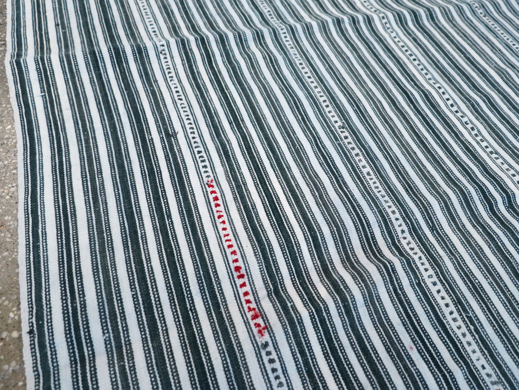 Vintage Persian Flatweave, No.28924 - Staging