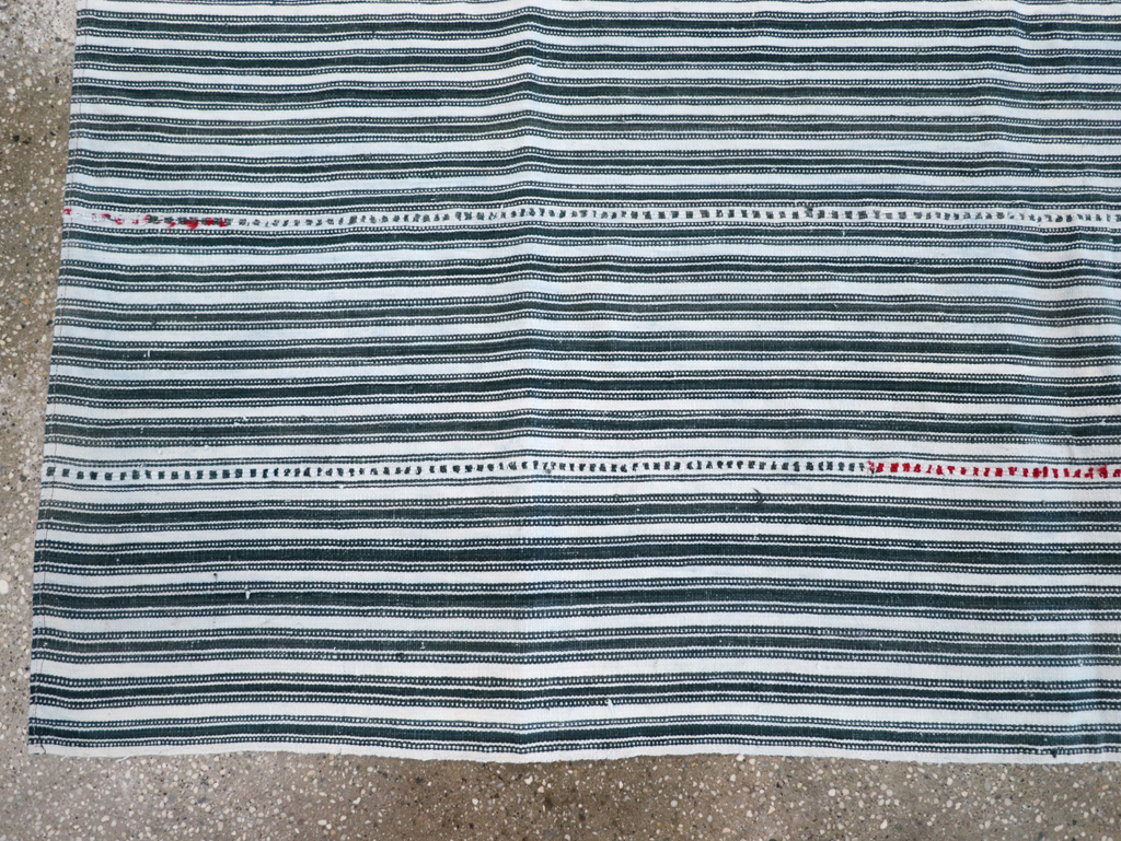 Vintage Persian Flatweave, No.28924 - Staging