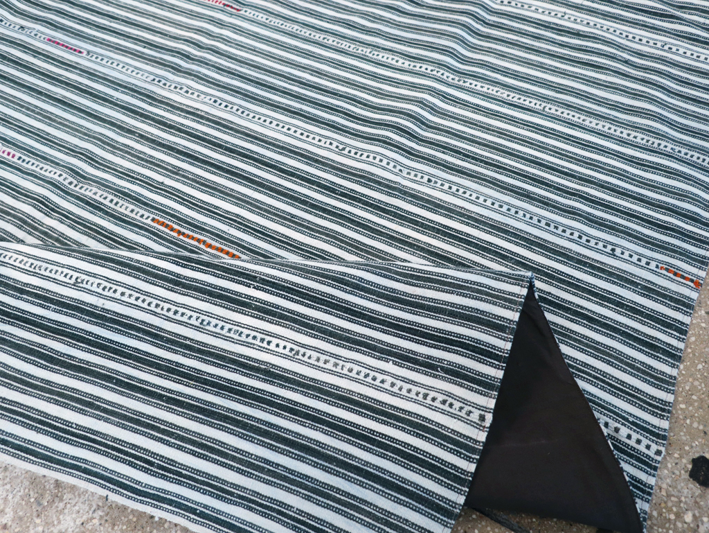 Vintage Persian Flatweave, No.28924 - Staging