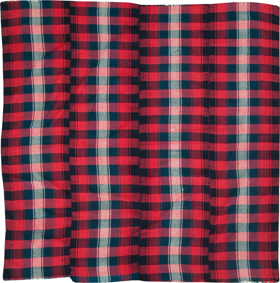 Vintage Persian Square Textile, No.28944 - Staging