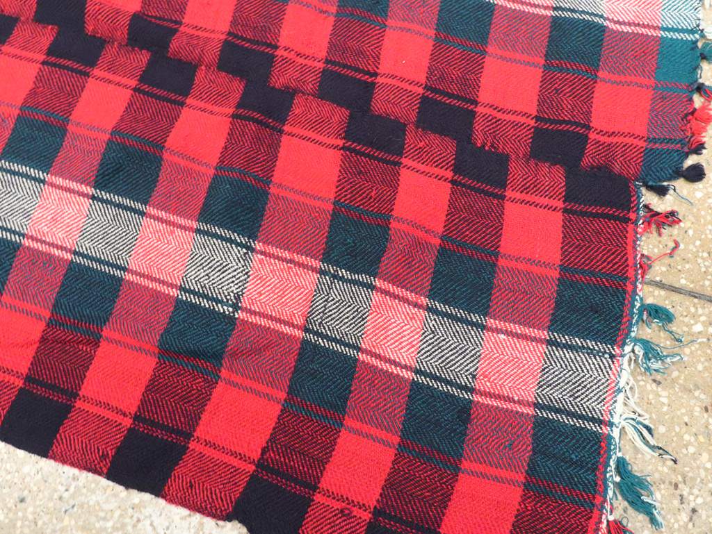 Vintage Persian Square Textile, No.28944 - Staging