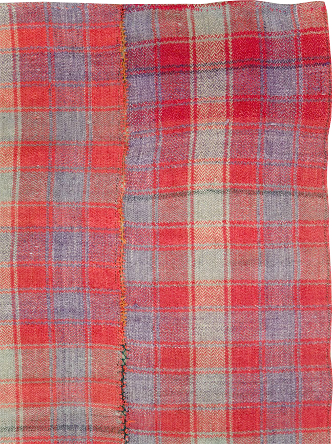 Vintage Persian Square Textile, No.28946 - Staging