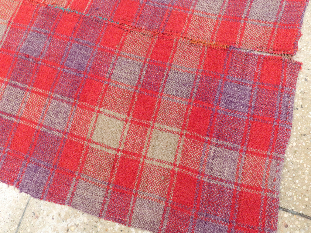 Vintage Persian Square Textile, No.28946 - Staging