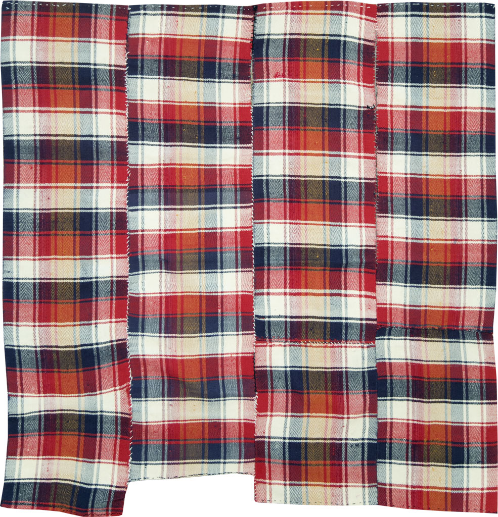 Vintage Persian Square Textile, No.28951 - Staging