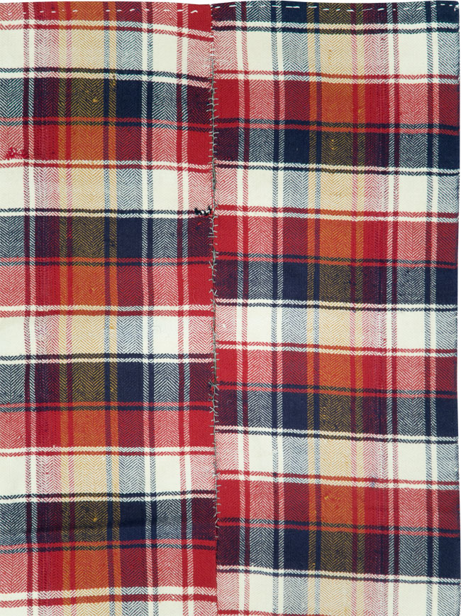 Vintage Persian Square Textile, No.28951 - Staging