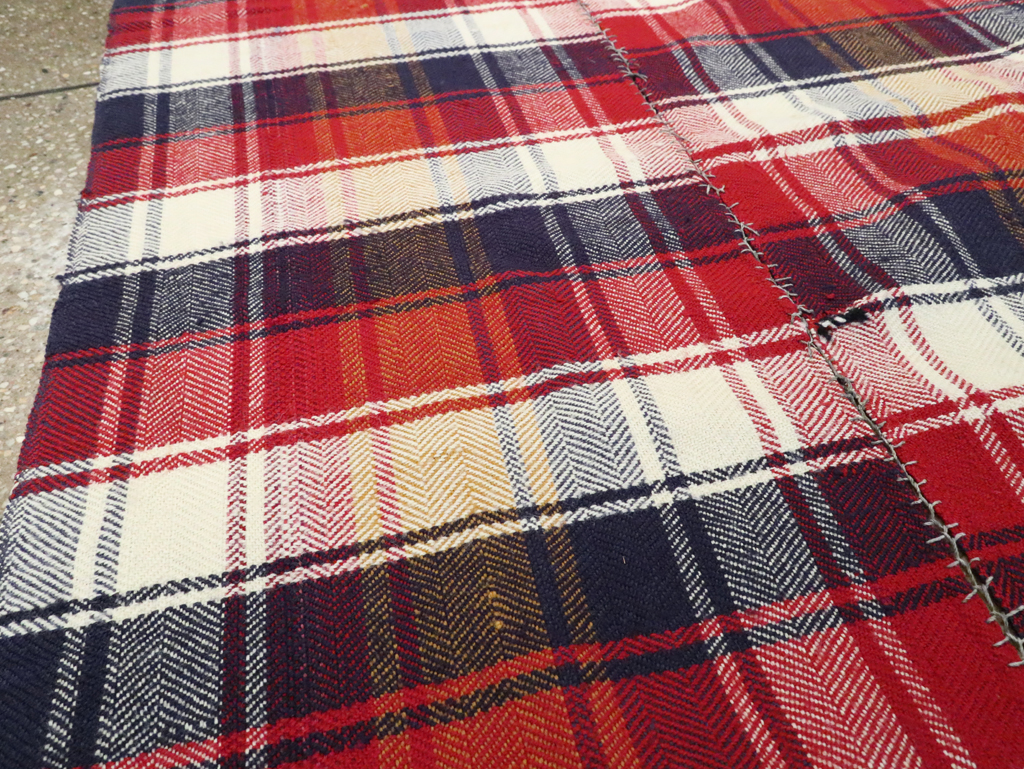 Vintage Persian Square Textile, No.28951 - Staging