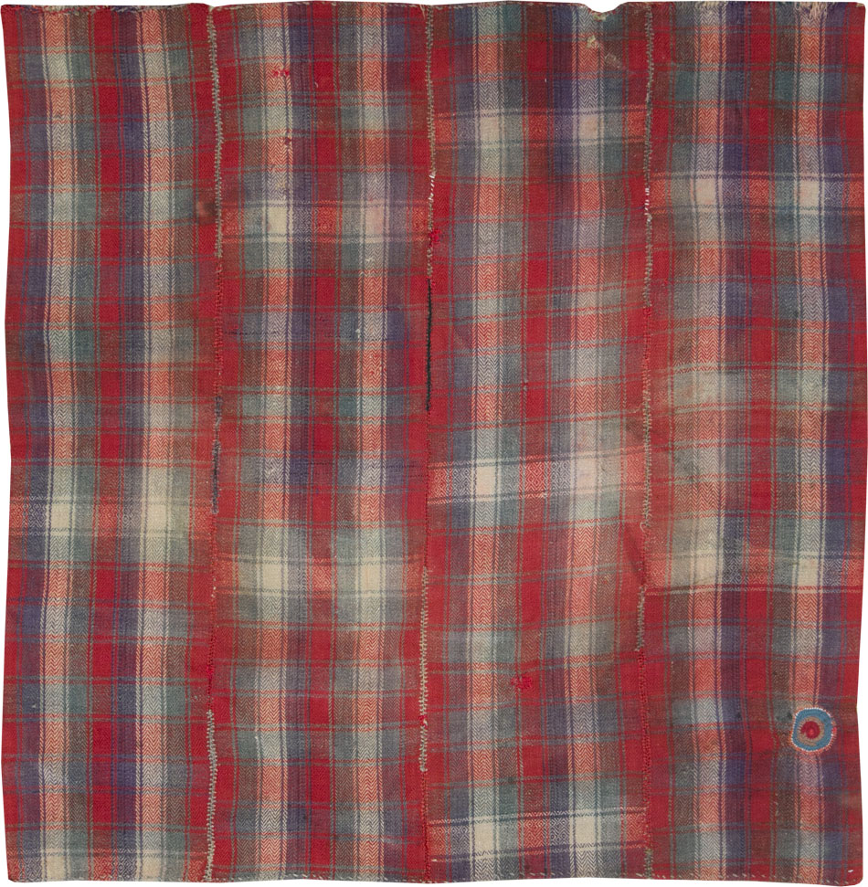 Vintage Persian Square Textile, No.28952 - Staging