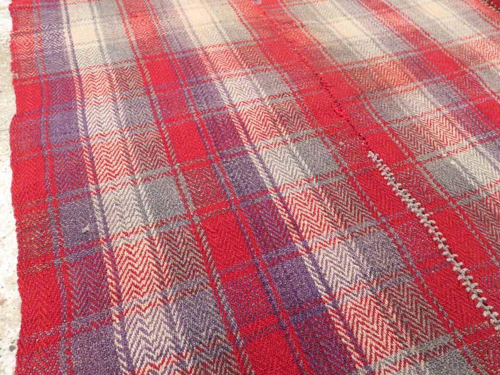 Vintage Persian Square Textile, No.28952 - Staging