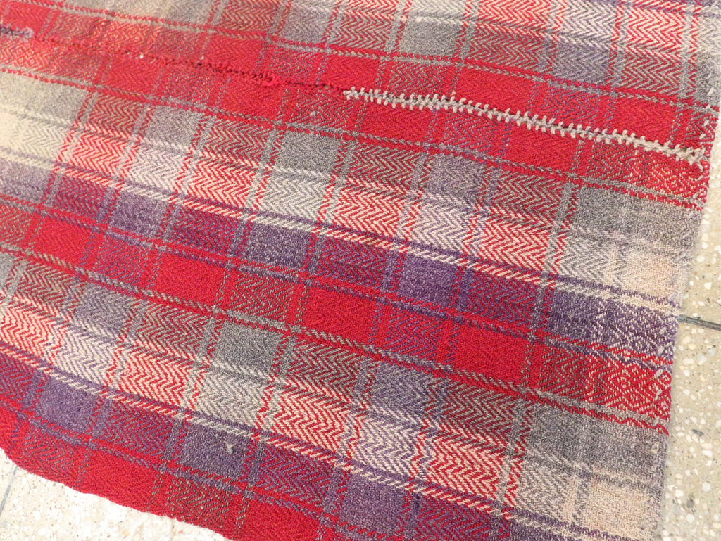 Vintage Persian Square Textile, No.28952 - Staging