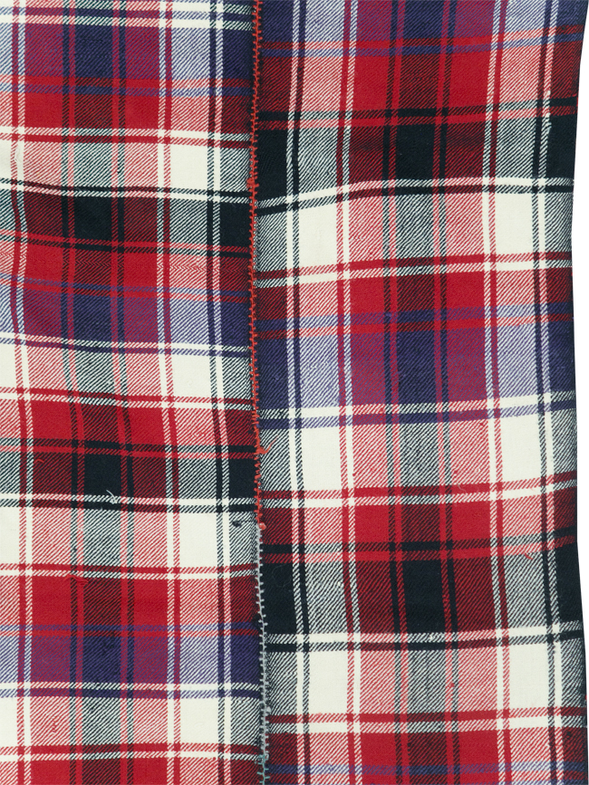 Vintage Persian Square Textile, No.28953 - Staging