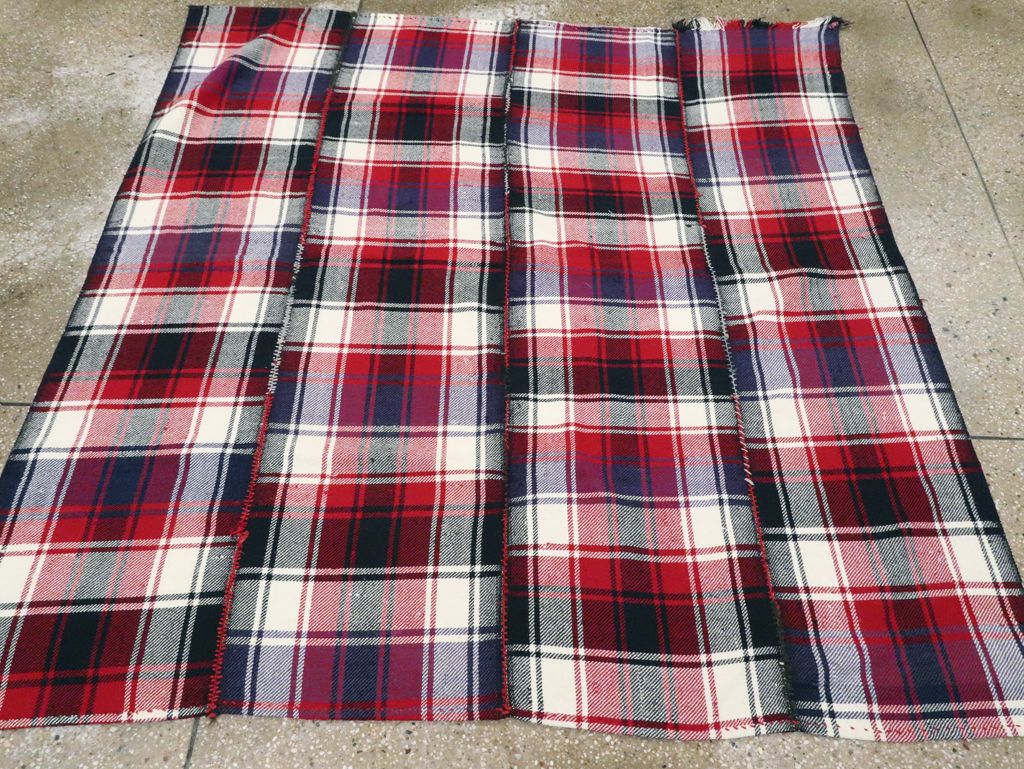 Vintage Persian Square Textile, No.28953 - Staging