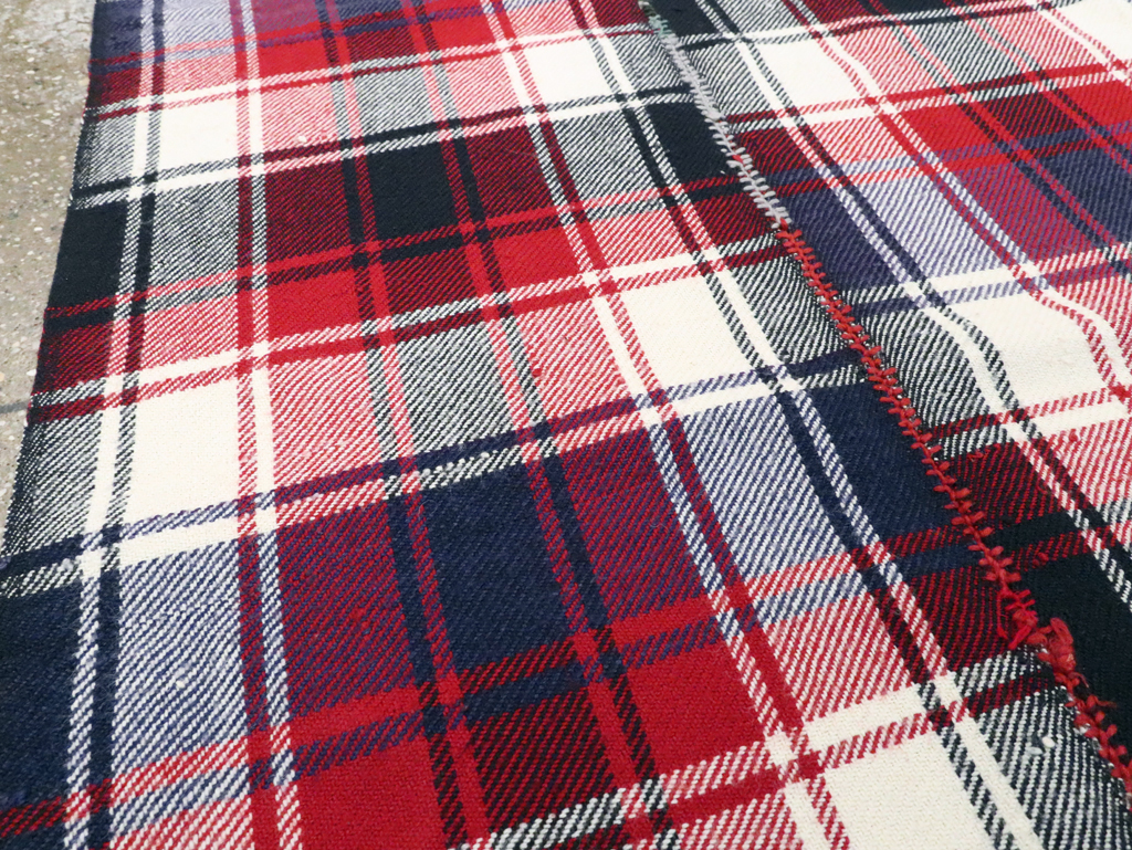 Vintage Persian Square Textile, No.28953 - Staging