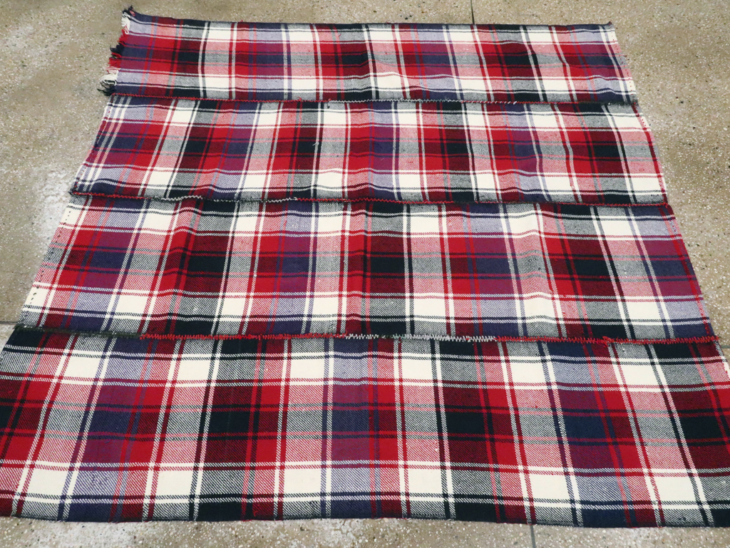 Vintage Persian Square Textile, No.28953 - Staging